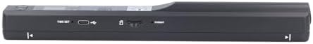Portable Document Scanner, 8.27 Inch Handheld Color Image Scanner UP to 900 DPI, Support JPG/PDF Format, Photo Scanner for A4 Documents, Books, Receipt, Pictures (Black) - Image 3