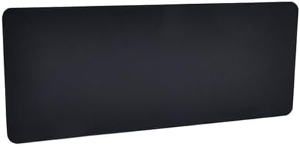 Acoustic Soundproof Panel for Under Desk Black Noise Reduct Solut for Office Cubicles Recept & Student Study EcoFriendly PET Material (39.37x15.75 Inches) by Unknown