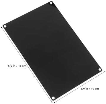 10pcs Blank Aluminum Nameplate 4x6 Inch Engraving Plate for Cabinets - Image 2