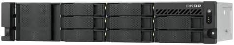 QNAP TS-855eU-RP-8G-US 8 Bay High-Speed 2U Short-Depth rackmount NAS with Dual-2.5GbE, Intel Atom CPU, Redundant 300W PSU, 8GB DDR4 Memory and 8-core Computing Power (Diskless) - Image 2