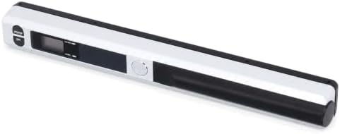 Portable Scanner, Portable Handheld Scanner for A4 Documents Photo Pictures Receipt, 8.27 Inch HD 900DPI Color Mobile Handheld Scanner Wand for Home Travel Office (Silver) by Sanpyl