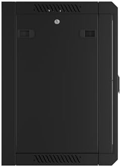 Sysracks 15U Wall Rack Mount Server 18" Deep Network Cabinet, Server Rack with Fan, Removable Side Panels, Locking Glass Door 19" Computer Cabinet Enclosure Network Rack Case SRE 15.450 - Image 2