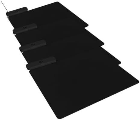 Logitech G POWERPLAY 2 Wireless Charging Mouse Pad - Black (Pack of 4) by Unknown