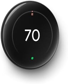 Google Nest Learning Thermostat (4th gen) + Nest Temperature Sensor (2nd gen) - Obsidian - Image 2