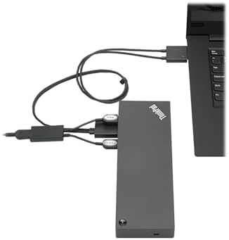 Lenovo ThinkPad Thunderbolt 3 Workstation Dock Gen 2, Black by LENOVO