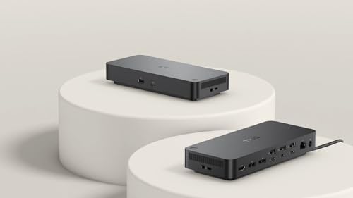 Dell Pro Thunderbolt 4 Smart Dock SD25TB4 130W Power Delivery Includes Zoomspeed Display Port Cable + Zoomspeed HDMI Cable + Ethernet Cable + Cleaning Cloth + Supports Up to Four 4K 60Hz Displays - Image 3
