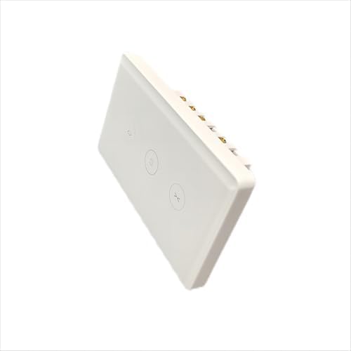 Zigbee Smart Touch Wall Light Switch, App/Voice Control, Night Vision, Tuya Gateway Required (White, 2 Gang（Neutral Wire Required）) - Image 3