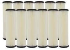 CFS Pleated Sediment Water Filters for S1A, S1, ECP20-10, 12 Pack by CompleteFiltrationServices