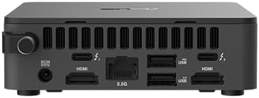 ASUS NUC 13 Pro Slim Full System Mini PC with Intel 13th Gen Core i5-13420H, 8GB DDR4 RAM, 512GB PCIe G4x4 NVMe SSD, Thunderbolt™ 4, Wi-Fi 6E & Bluetooth 5.3, Win 11 Pro, VESA Mount Included - Image 4