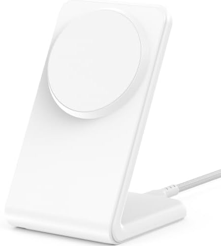for Magsafe Charger - Magnetic Wireless Charger for iPhone 12-17,White by Enyneo
