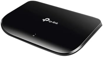TP-Link 5 Port Gigabit Ethernet Network Switch | Plug and Play | Desktop or Wall-Mount | Plastic Case Ethernet Splitter | Fanless | Traffic Optimization | Unmanaged (TL-SG1005D) by TP-Link
