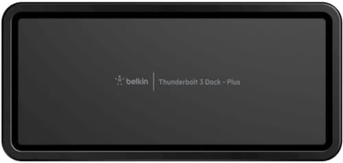 Belkin Thunderbolt 3 Dock Plus with 2.6ft Thunderbolt 3 Cable (Thunderbolt Dock for MacOS and Windows) Dual 4K @60Hz, 40Gbps Transfer speeds, 60W Upstream Charging (Renewed) - Image 5
