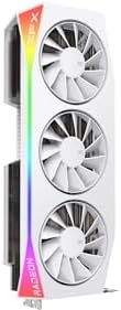 XFX Mercury AMD Radeon RX 9070XT OC Gaming White Edition with RGB 16GB GDDR6, HDMI 3xDP, RDNA 4 RX-97TRGBBW9, Graphics Card, Compatible with Desktop PCs - Image 2