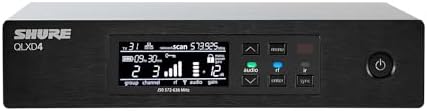 Shure QLXD2 Handheld Transmitter with SM58 Vocal Mic Capsule for QLX-D Digital Wireless Systems, Receiver Sold Separately, G50 Band - Image 2