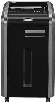 Fellowes Powershred 225Ci 22-Sheet 100% Jam-Proof Crosscut Paper Shredder Commercial Grade for Office, Black 3825001 by FellowesBrands