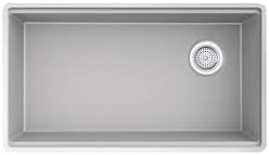 KOHLER Billings™ 32-1/2" Undermount Kitchen Sink, Single-Bowl, Workstation with Kitchen Sink Accessories, Neoroc, K-33710-PC-CM4, Matte Grey - Image 5