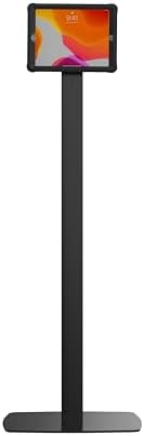 CTA Digital PAD-CHKBM10 Thin-Profile Floor Stand with Removable Magnetic Protective Case for 10.2-Inch iPad (Black) - Image 2