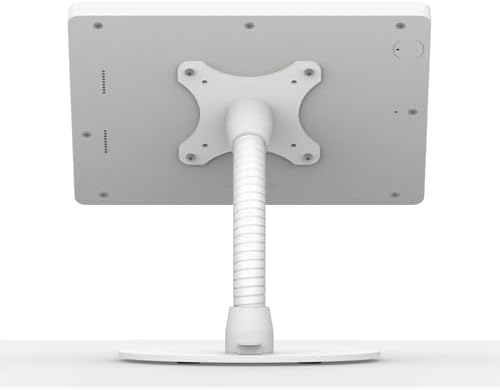 VidaMount White Covered Home Button Enclosure and Portable Flexible Stand [Bundle] Compatible with iPad 10.2" (7th, 8th & 9th Gen) - Image 3