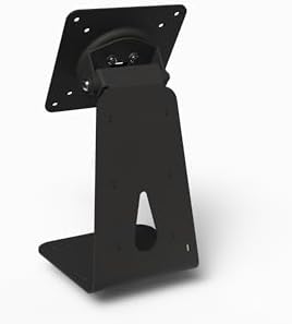 Anti-Theft Acrylic Case with 360 Rotate 180 Swivel Metal Desktop Stand & 90-Degree USB C Cable for Samsung Galaxy TAB A9 A11 8.7" Tablet (Black) - Image 6