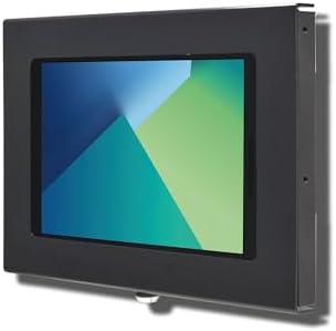 Locking Anti-Theft Metal Case for Samsung Galaxy TAB A9 8.7" A11 Tablet for Kiosk, POS, Store, Show Display, Time Clock (TAB A9/A11, Black) by TABcare