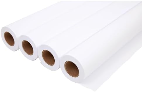 Staples Wide Format CAD Bond Paper, 42 Inch x 150 Ft, 4/Carton by Staples