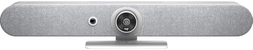 Logitech Rally Bar Mini All-in-One Video Bar for Small to Medium Rooms, White - Image 2