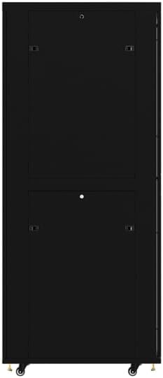 Sysracks 32U Deep Server Rack Cabinet Enclosure Locking | 39-Inch Depth Network Equipment Rack Cabinet with Thermocontroller, LCD-Screen, 4 Fans, Power Strip, Shelf, Wheels, Dust-Tight Cable Entries - Image 2
