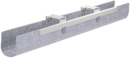 UPLIFT Desk FlexMount Desk Cable Management Channel (Light Gray) by UPLIFTDESK