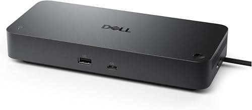 Dell Pro Thunderbolt 5 Smart Dock SD25TB5 300W Power Delivery Includes Zoomspeed Display Port Cable + Zoomspeed HDMI Cable + Ethernet Cable + Cleaning Cloth + Supports Up to Four 4K 60Hz Displays - Image 5