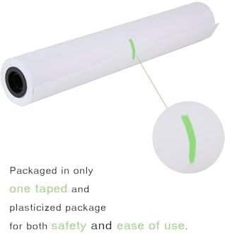 (20 Rolls) 24' inch x 150 ft Wide Format Paper – 2" Core CAD Bond Rolls, 92 Bright, 20lb – Plotter Paper Rolls for Epson Printer, Inkjet Printer Paper, Premium Large Format BULK PACK - Image 3