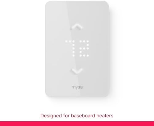 Mysa Smart Thermostat LITE for Electric Baseboard Heaters | Save Up to 26% on Heating | WiFi Programmable | 7-Day Scheduling | HomeKit, Alexa, Google | 120V-240V - Image 2