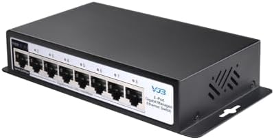 8 Port Gigabit Managed Ethernet Switch 1000Mbps by VJB