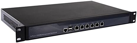 1U Rackmount Firewall, OPNsense, Firewall Hardware, Network Security Appliance, Router PC, Intel Atom D525, R4, 6 Intel Gigabit LAN, 2 x USB, COM, VGA, Fan, 2G RAM 32G SSD - Image 2