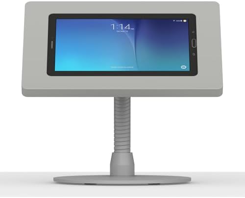 VidaMount Light Grey Enclosure and Portable Flexible Stand [Bundle] Compatible with Samsung Galaxy Tab E 9.6 - Image 2