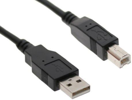 New USB 2.0 PC Data Cable Cord for Avision AV320D2+ FT-0807H DF-1015S DF-1004S FF-0506 FF-0508 FF-0608S DL-1101S DL-1103S DL-1203S DL-1210S DT-1110B Desktop Document Receipt Sheetfed Scanner by YUSTDA