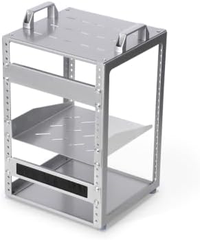 8U 10 Inch Network Rack, 9.45 Inch Deep Desktop Mini Stackable Server Rack by Unknown