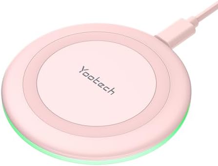 Yootech Wireless Charger,10W Max Wireless Charging Pad(No AC Adapter) by yootech