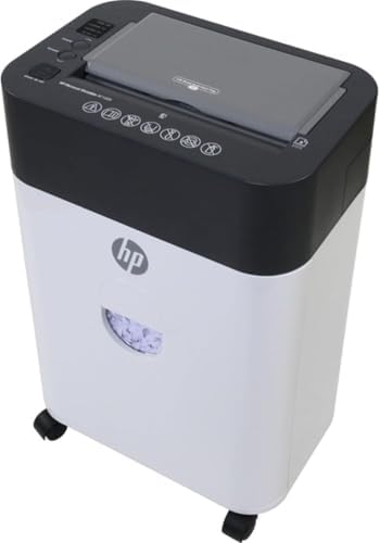 HP - Micro Cut Paper Shredder, 9-Sheet Manual, 100-Sheet Auto Feed by RoyalConsumerProducts