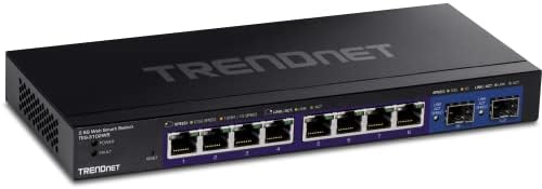 TRENDnet 10-Port Multi-Gig Web Smart Switch, TEG-3102WS by TRENDnet