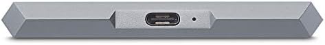 LaCie Mobile Drive 2TB External Hard Drive HDD – Space Gray USB-C USB 3.0, for Mac and PC Computer Desktop Workstation Laptop (STHG2000402) - Image 4