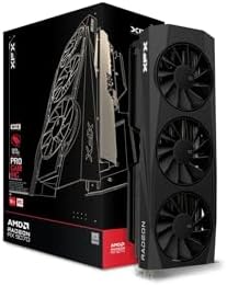 XFX Quicksilver AMD Radeon RX 9070 OC Gaming Edition with 16GB GDDR6 HDMI 3xDP, AMD RDNA 4 RX-97QICKBBA by XFX