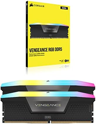 CORSAIR Vengeance RGB DDR5 RAM 32GB (2x16GB) Up to 6000MHz CL30-36-36-76 1.40V AMD EXPO Intel XMP Desktop Computer Memory - Gray (CMH32GX5M2B6000Z30K) - Image 5