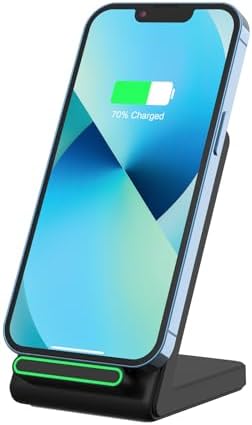 Fast Wireless Charger, 15W Wireless Charging Stand Compatible with Samsung Galaxy S24/S23/S22/S21/S20, for iPhone 17/16/15/14/13/12/11/XR/8, for Google Pixel 9 8 7,and More. - Image 2