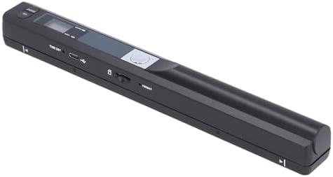 Portable Document Scanner, 8.27 Inch Handheld Color Image Scanner UP to 900 DPI, Support JPG/PDF Format, Photo Scanner for A4 Documents, Books, Receipt, Pictures (Black) - Image 7