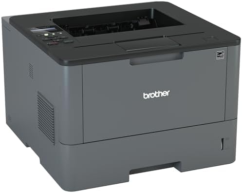 Brother Monochrome Laser Printer, HL-L5100DN, Duplex Two-Sided Printing, Ethernet Network Interface, Mobile Printing, Amazon Dash Replenishment Ready - Image 2