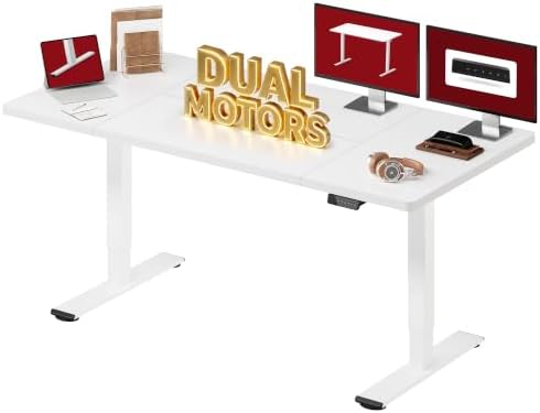 SANODESK Dual Motor 79''x 32'' Large Height Adjustable Standing Desk by sanodesk
