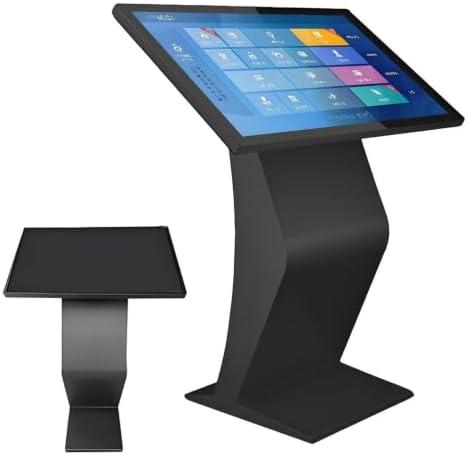 21.5 32 Inch Touch Screen Kiosk, 1080P HD IPS Digital Signage 32in-Black by Unknown