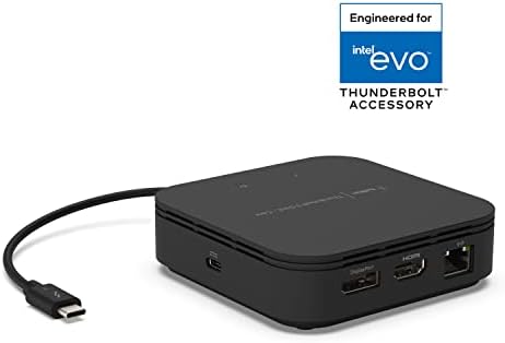 Belkin Thunderbolt 3 Dock Core With Thunderbolt 3 Cable - Usb C Hub - 7-In-1 Docking Station For Macs & Windows, 60W Upstream Charging, With Gigabit Ethernet, Displayport & Audio Ports - Image 6