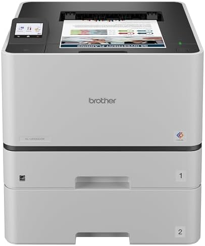 Brother HL-L8430CDWT Business Color Laser Printer with Low-Cost Printing, Wireless Networking, and Dual Paper Trays by Unknown