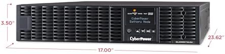 CyberPower OL3000RTXL2U Smart App Online UPS System, 3000VA/2700W, 7 Outlets, 2U Rack/Tower - Image 4